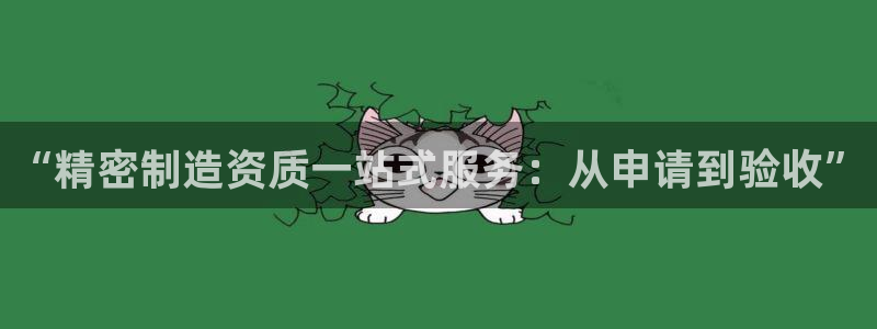 彩神Vll购彩大厅：“精密制造资质一站式服务：从申请到验收”