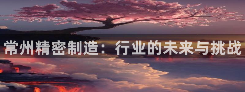 彩神赢钱了吗是真的吗：常州精密制造：行业的未来与挑战